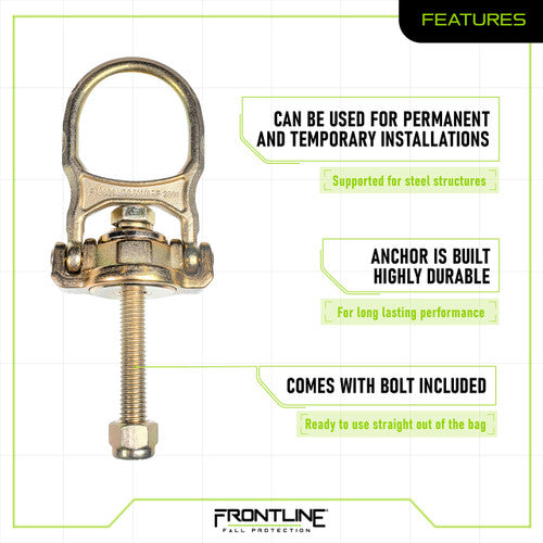 Frontline STB5K ALPHA Swivel 5k Steel Anchor