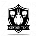 Boxing Speed Bag Monogram