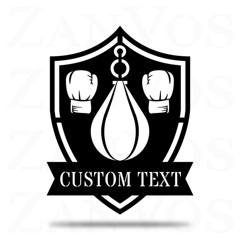 Boxing Speed Bag Monogram