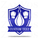 Boxing Speed Bag Monogram