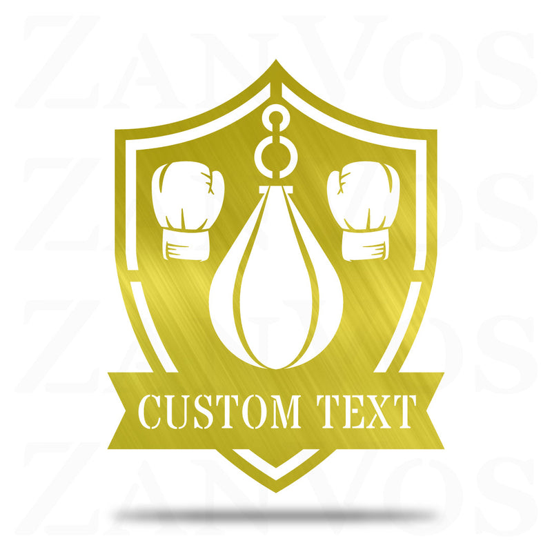 Boxing Speed Bag Monogram