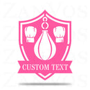 Boxing Speed Bag Monogram