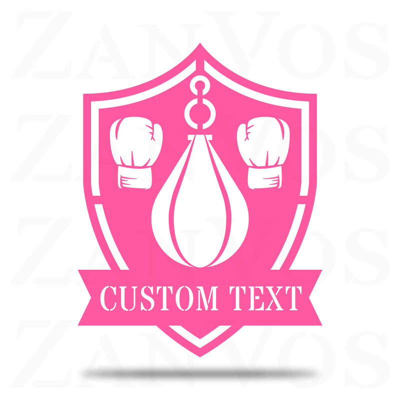 Boxing Speed Bag Monogram