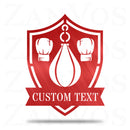 Boxing Speed Bag Monogram