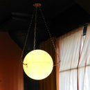 Sphere Atlas Alabaster Pendant Lamp