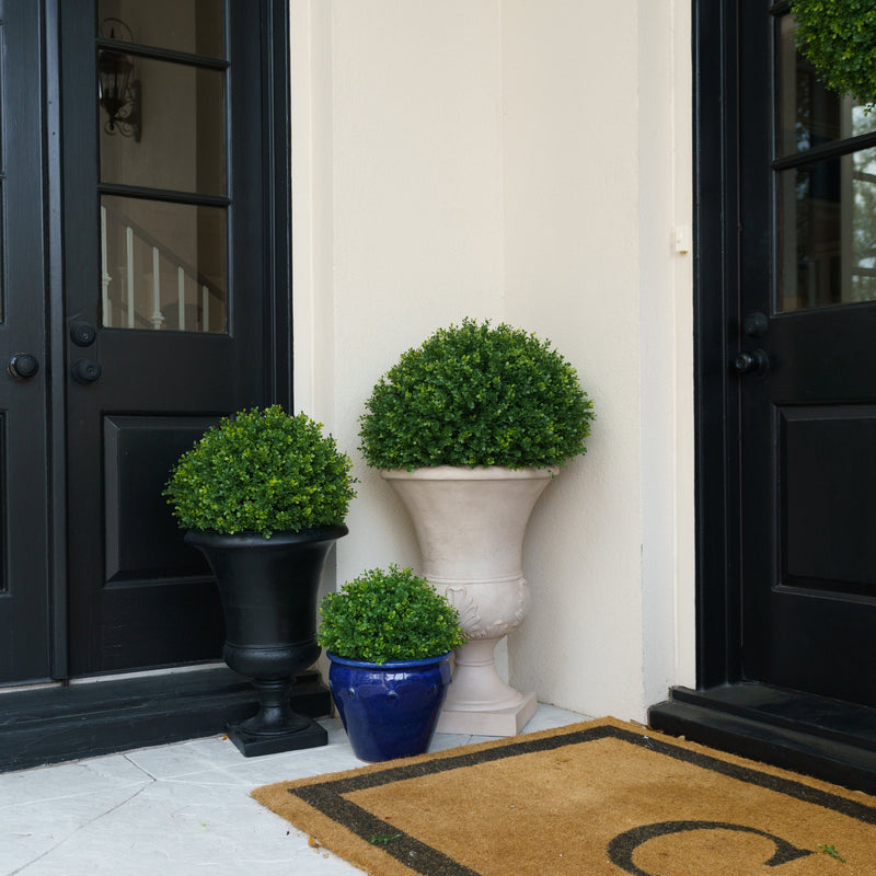Lifelike Boxwood Sphere