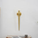Spinal Tube Crystal Wall Sconce