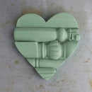 Piano Spindle Hearts by Dennehey Design Co.