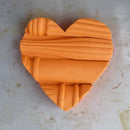 Piano Spindle Hearts by Dennehey Design Co.