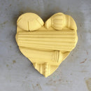 Piano Spindle Hearts by Dennehey Design Co.