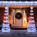 7 Feet Outdoor Spiral Christmas Tree for Party Xmas New Year Decoration by LJGDeals