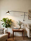Spiral Mantis Arm Wall Lamp