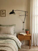 Spiral Mantis Arm Wall Lamp