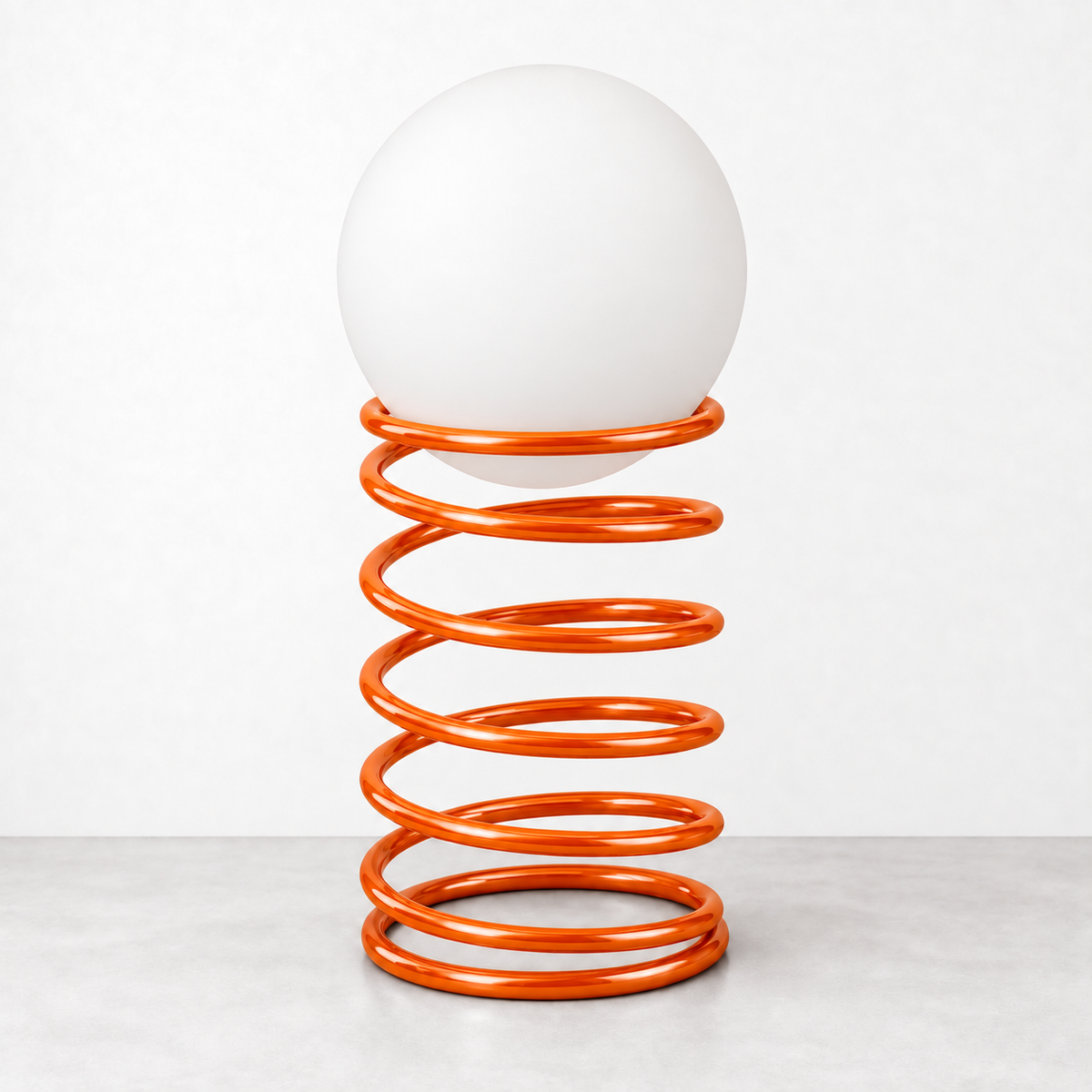 Spiral Spring Table Lamp, photo 7 of 10