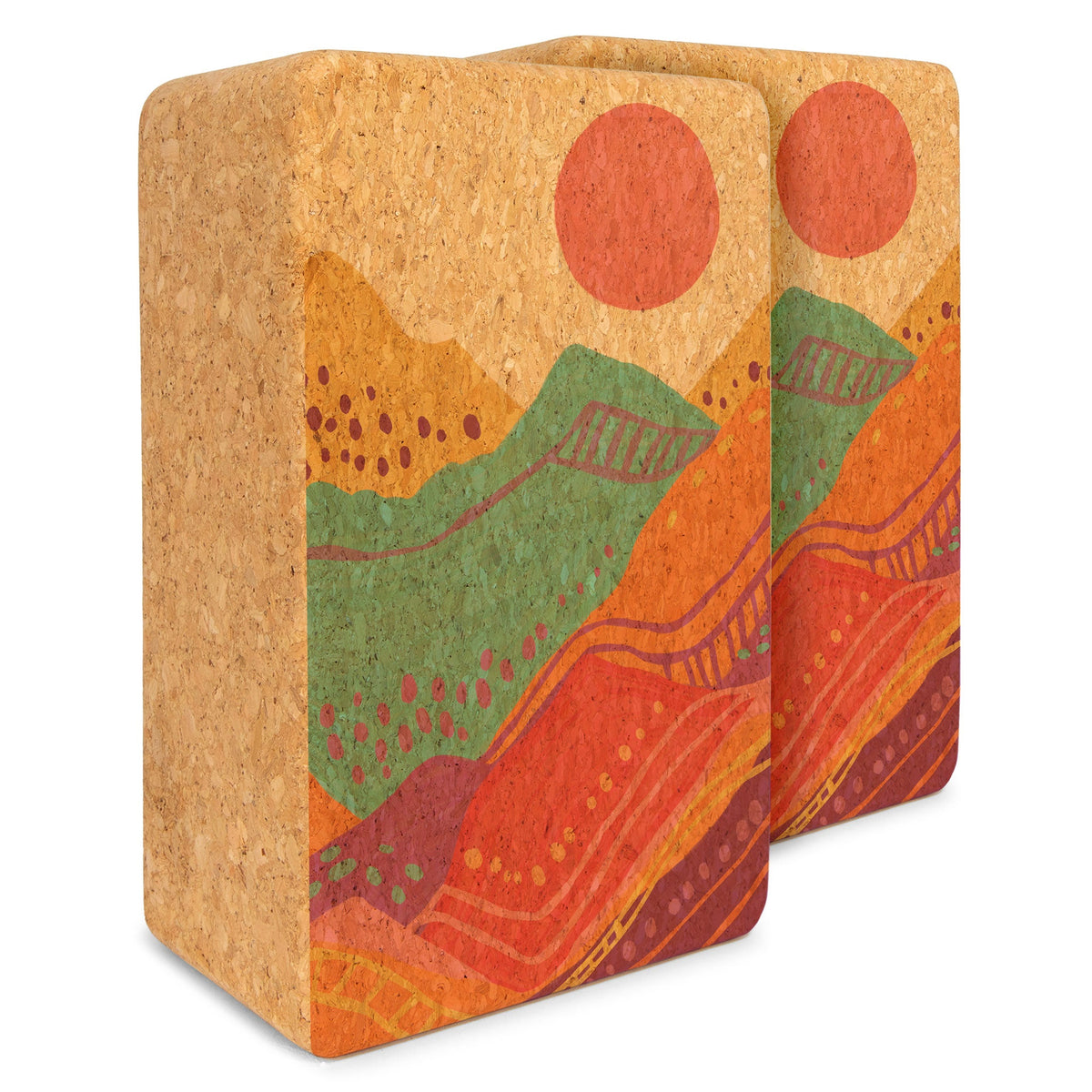 Artist Cork Yoga Block Set, photo 6 of 8