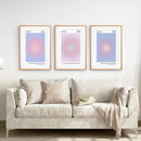 Positive Affirmation Aura Set Of 3 Prints by Wall Art Set