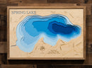 Spring Lake in Scott County, Minnesota by Horn Dog Maps