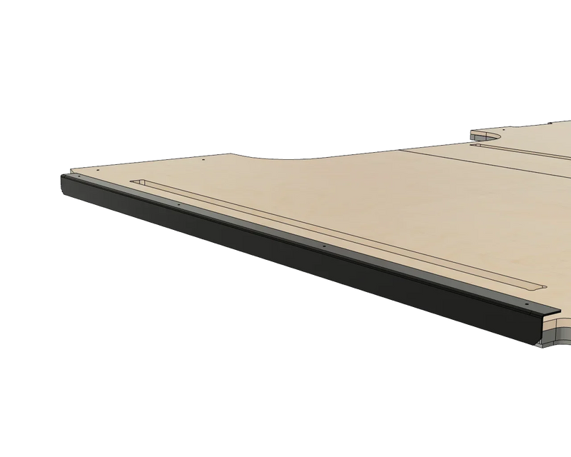 Sprinter Floor Step and Trim, back view