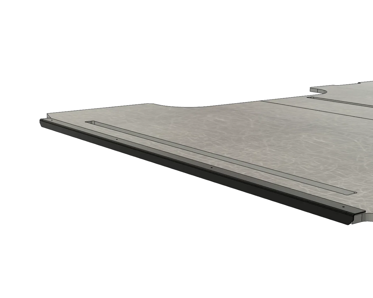 Sprinter Floor Step and Trim, back view