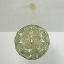 Sputnik Sphere Glass Disc Chandelier