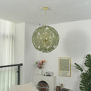Sputnik Sphere Glass Disc Chandelier
