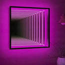 Square Infinity Mirror by Interior Moderna