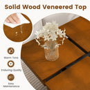 Square Coffee Table Mid Century Modern Center Table-Walnut by LJGDeals
