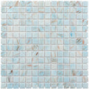 Pastel Blue 12x12 Glossy Uniform Square Glass Mosaic Tile (20 pack, 20 sq ft/case)