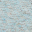 Pastel Blue 12x12 Glossy Uniform Square Glass Mosaic Tile (20 pack, 20 sq ft/case)