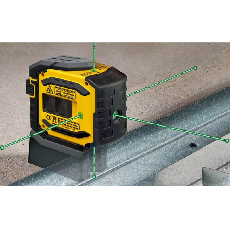 Stabila 03165 LA-5 PG self-leveling, 5-Point/Dot GREENBEAM Laser