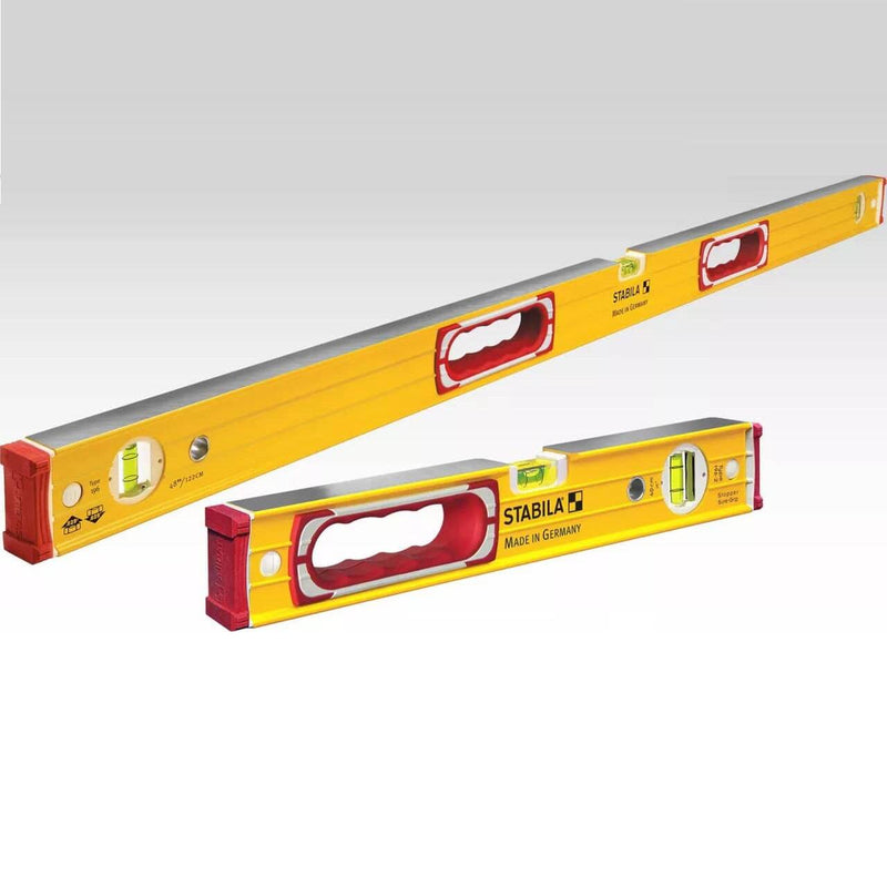 Stabila 37816 Type 196, 48 inch plus 16 inch Heavy Duty Spirit Level Set