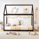 Stable Kids Platform Floor Bed with Roof an by LJGDeals