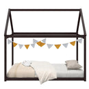 Stable Kids Platform Floor Bed with Roof an by LJGDeals