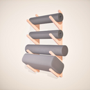 Yoga Prop Wall Organizer | StackRack by Mache