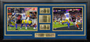 Matthew Stafford & Cooper Kupp LA Rams Super Bowl LVI Framed Photo Collage with Engraved Signatures by Dynasty Sports & Framing