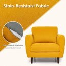 Modern Upholstered Accent Chair Single Sofa Armchair by DirectDeals