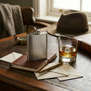 Stainless Steel Polished Finish Flask - 8 oz by creativegiftsdirect