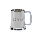 Stainless Steel Tankard with Bright Polished Finish - 20 oz by creativegiftsdirect