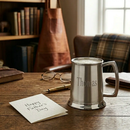 Stainless Steel Tankard with Satin Matte Finish - 20 oz by creativegiftsdirect