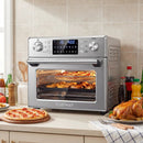 Stainless Steel Countertop Convection Oven with Bake-Silver by LJGDeals