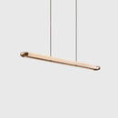 Stainless Steel Long Strip Pendant Light