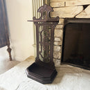 Vintage Inspired Intricate Metal Umbrella Stand by Decor Steals