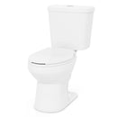 Standard Toilet with 17.5 Inch ADA Comfort Chair Height Seat by LJGDeals
