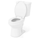 Standard Toilet with 17.5 Inch ADA Comfort Chair Height Seat by LJGDeals