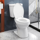 Standard Toilet with 17.5 Inch ADA Comfort Chair Height Seat by LJGDeals