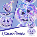 Standing 150 LED Lighted Pumpkin Halloween Decoration with Base by LJGDeals