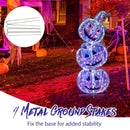 Standing 150 LED Lighted Pumpkin Halloween Decoration with Base by LJGDeals