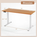Standing Desk 55x24 Inch with Memory Height Settings by LJGDeals