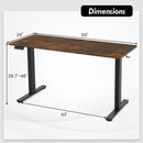 Standing Desk 55x24 Inch with Memory Height Settings by LJGDeals