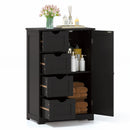 Standing Indoor Wooden Cabinet with 4 Drawers